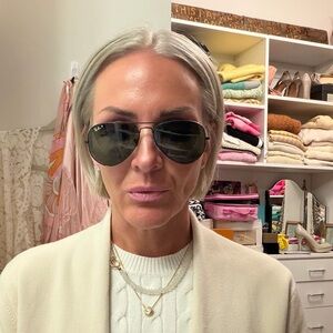 Ray-Ban Black Aviator Sunglasses